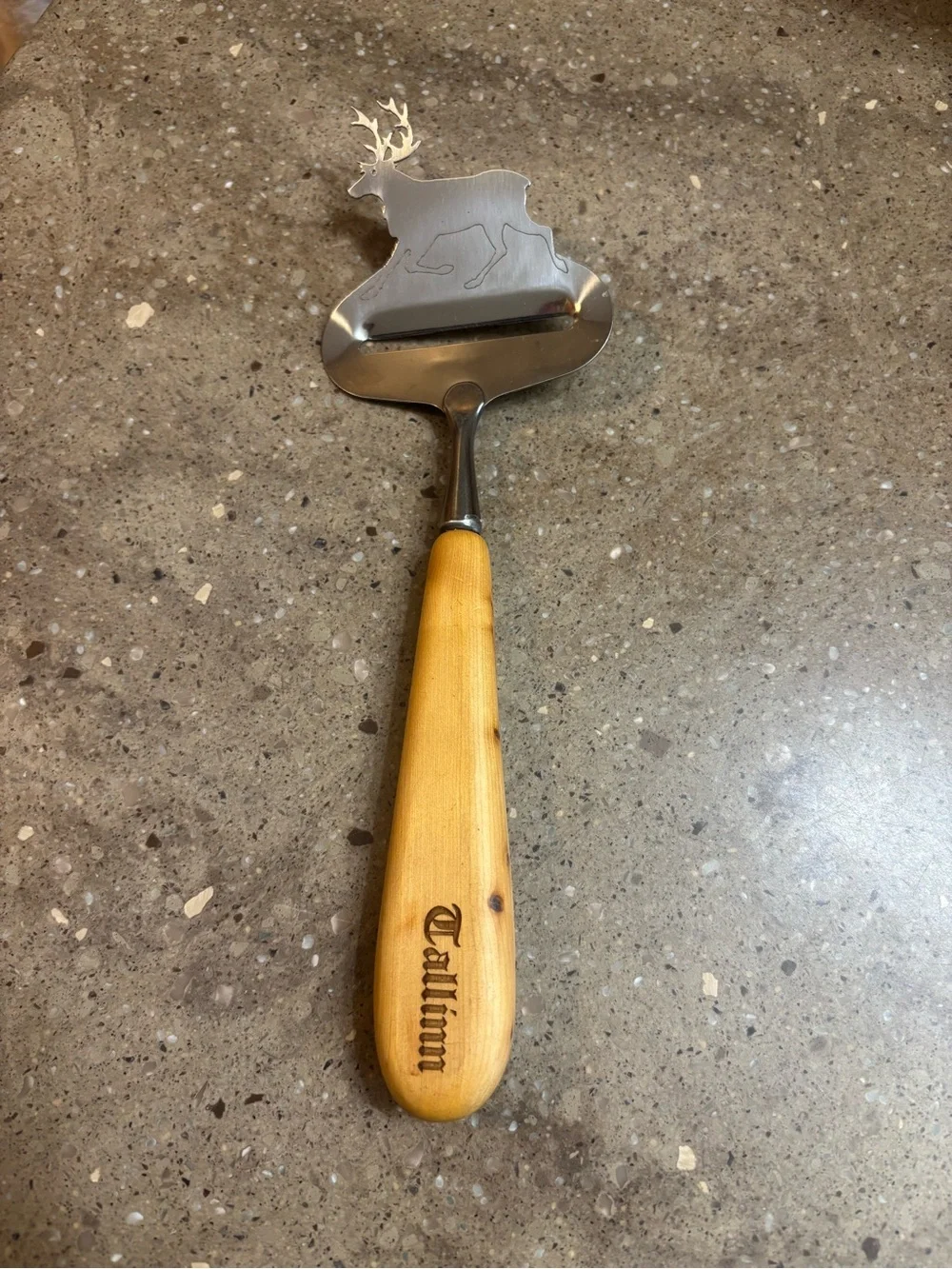 Erald Nordic Tallinn Reindeer Stainless Steel Cheese Slicer.